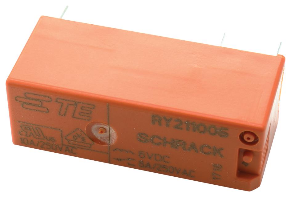 RY211006 Schrack Te Connectivity Relais De Puissance SPDT 6 VDC