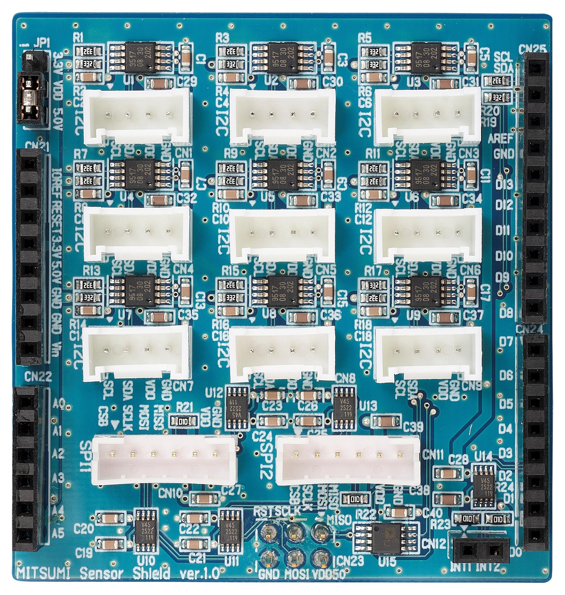 Sensor Shield Mitsumi Sensor Shield Arduino Board Farnell Fr