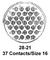 AMPHENOL AEROSPACE MS3102A-28-21P