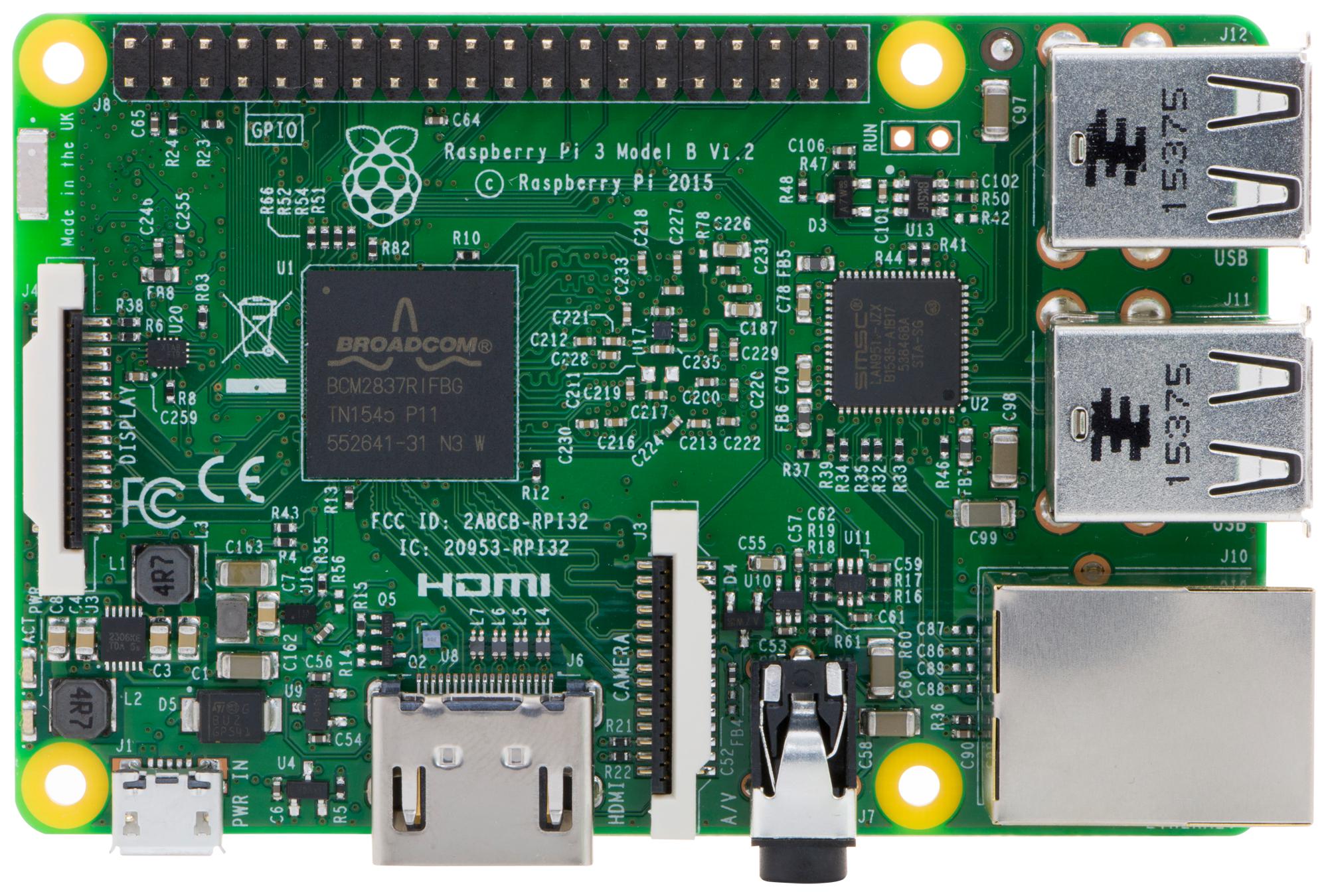 RASPBERRYPI3 MODB 1GB Raspberry pi SBC Raspberry Pi3 B BCM2837 