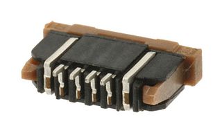 Molex, Easy-On, 52271 1mm Pitch 10 Way Right Angle Female FPC Connector,  ZIF Bottom Contact