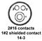 CINCH CONNECTIVITY SOLUTIONS BACC63CB14-3S6H