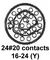 CINCH CONNECTIVITY SOLUTIONS BACC63BP16C24S8H