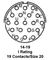 AMPHENOL INDUSTRIAL PT02E-14-19P