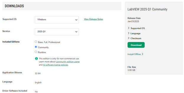 How to connect Raspberry Pi 5 to LabVIEW and run your first project